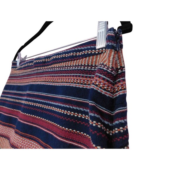 Hollister Rainbow Striped Mini Skirt S - Cotton Boho - Excellent - Picture 5 of 7